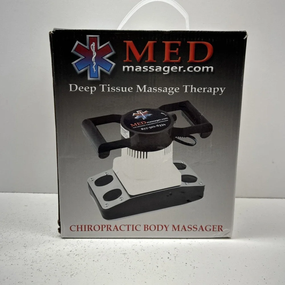 Med Massager Deep Tissue Massage Therapy Chiropractic Body Massager Tested